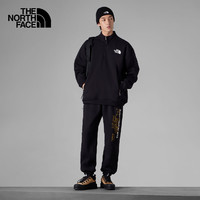 北面（The North Face）户外运动休闲舒适柔软百搭保暖男士卫衣84GM OGC/黑色 M