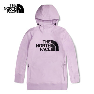 北面（The North Face）北面抓绒卫衣女户外22秋季7UUK 6S1/紫色 S/160(偏大，拍小一码)