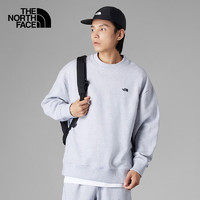 北面（The North Face） UE先锋系列重磅毛圈小标圆领卫衣男舒适秋冬|83PU DYX/灰色 L/175