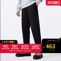 杰克·琼斯（JACK&JONES）23年秋季男士时尚百搭简约舒适直筒休闲裤子 珍珠黑BLACKENED PEARL 165/72A/XSR