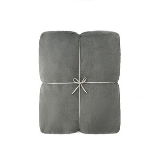MUJI暖柔 微纤维床垫罩 秋冬保暖床垫保护罩床罩 炭灰色单人床用