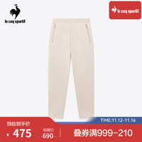 乐卡克（Le coq sportif）法国公鸡男款冬针织运动长裤 运动裤CB-4602234 小麦色/ISC XL