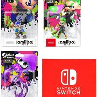 Nintendo 任天堂 amiibo Splatoon 系列 3种套装(男孩・男孩・乌贼)(