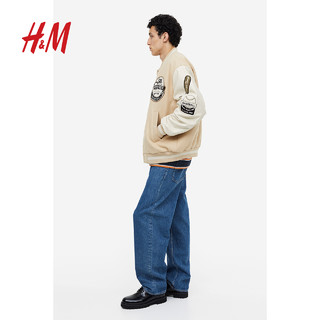 H&M 男装立领棒球夹克1186784