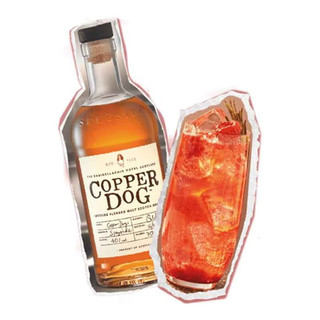 THE COPPER DOG 铜狗调配麦芽苏格兰威士忌斯佩塞产区英国洋酒 铜狗 700mL 700mL