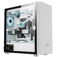 长城（GreatWall） 阿基米德系列机箱游戏办公电脑玻璃侧透机箱 阿基米德9 Pro白色