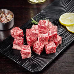 牛家界 澳洲进口精品雪花牛肉粒1斤