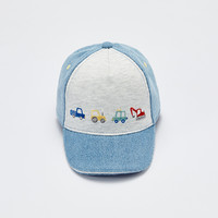 戴维贝拉 儿童运动棒球帽男童帽子鸭舌帽2023春婴幼儿帽子