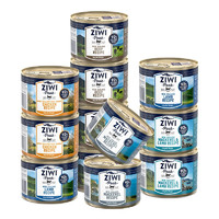 滋益巅峰（ZIWI）主食零食猫罐头185g *12罐混合装  布偶加菲英短蓝猫通用湿粮
