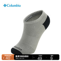 哥伦比亚 户外男女通用双色组合一对装透气运动袜RCS840 090 L