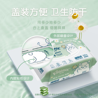 Kleenex 舒洁 湿厕纸480片洁厕湿巾湿纸巾擦屁屁卷纸女性可用