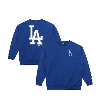 NEW ERA纽亦华卫衣男女同款MLB系列LA圆领休闲运动套头衫12727851 12727851 深蓝色 M