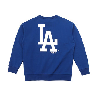NEW ERA纽亦华卫衣男女同款MLB系列LA圆领休闲运动套头衫12727851 12727851 深蓝色 M