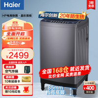 海尔波轮洗衣机全自动波轮 租房家用大容量 省水省电租房宿舍洗脱一体 节能可开专票 【3月】10公斤防生锈+双动力+HP电离除菌