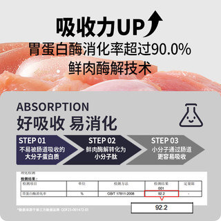 鲜粮说 宠物成幼猫高蛋白全价全阶鲜肉冻干主食无谷低敏猫粮纯臻版 鲜肉纯臻猫粮1.5kg