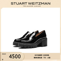 Stuart Weitzman/ SW SOHO LOAFER 厚底粗跟乐福鞋女JK鞋