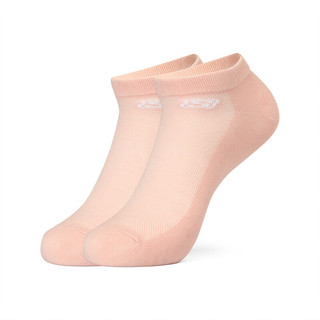 斯凯奇Skechers短筒袜子男女同款L323U068 米白/卡其粉/黑色11214 S 