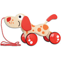 Hape 德国Hape拖拉狗百变造型1岁+儿童益智创意学步手拉玩具