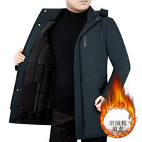 虎迹 中长款防风防雨棉服