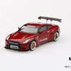 MINI GT 1:64火箭兔Pandem日产尼桑GTR R35 红#92 国行合金车模