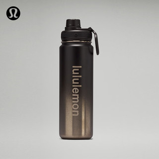 lululemon丨Back to Life 运动水瓶 710ml LU9BDFS 黑色/不锈钢 O/S