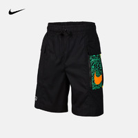 耐克（NIKE）SPORTSWEAR 大童（男孩）梭织工装短裤 FQ0689-010 M