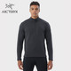 ARC'TERYX 始祖鸟 ARC’TERYX始祖鸟 COVERT LT  保暖 男子 抓绒衫 Black Heather/黑灰色 S