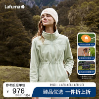 LAFUMA乐飞叶抓绒衣女 冬户外防风摇粒绒拼接保暖外套 LFJA3CR64Y 薄荷绿MG 160/80A（36）