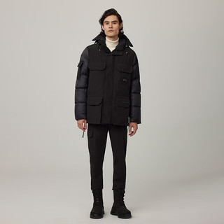 加拿大鹅（Canada Goose）【】Paradigm 系列 Expedition男士黑标派克大衣 2058MB 61 黑色 M