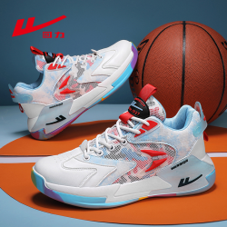 回力篮球鞋_warrior 回力 男鞋秋冬高帮运动鞋男款破影3代科比pg6实战