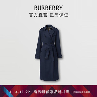 博柏利（BURBERRY）女装 滑铁卢版型 – 长款 Heritage Trench 风衣80592421