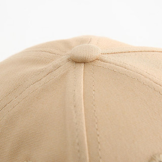 真维斯ribyeung 非凡設計潮牌棒球帽男女同款KS 米白2110 F