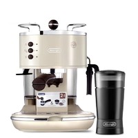 De'Longhi 德龙 Icona Vintage系列 ECO310KG200 半自动咖啡机 奶油白 礼盒款