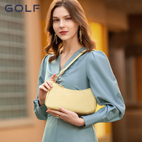 GOLF 高尔夫 女士潮流斜挎包 款式9-奶油黄