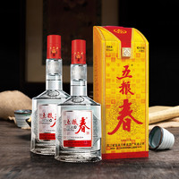 WULIANGYE 五粮液 五粮春45度250ml*2瓶装纯粮食浓香型白酒