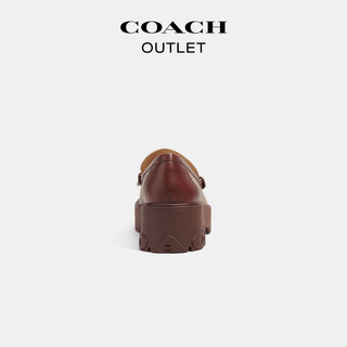 COACH 蔻驰 奥莱女士经典标志RUTHIE乐福鞋