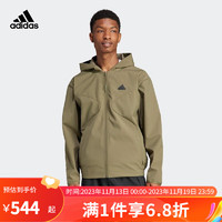 Adidas  yysports   轻运动男装冬季运动连帽夹克外套 IJ6091 S