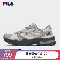 斐乐（FILA）女鞋DECODER复古运动鞋2023冬解码鞋户外跑步鞋 藕灰/鸽子灰-VD 36.5码