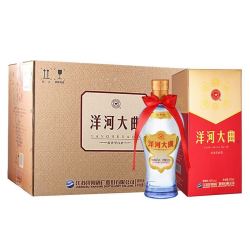 88vipyanghe洋河大曲42度375ml6瓶浓香型白酒口感绵柔非原箱装无礼袋