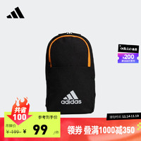 adidas阿迪达斯男女运动斜挎单肩包HE2670 黑色 NS