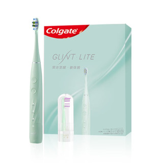 高露洁（Colgate）波光系列电动牙刷成人全自动智能声波软毛刷男女款套装护龈 波光系列声波电动牙刷-绿