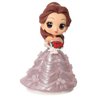 BANDAI 万代 玩具女孩生日礼物景品手办桌面摆件迪士尼公主婚纱闪亮贝尔179873