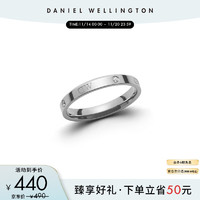 Daniel Wellington DanielWellington）DW星辰戒指简约银色男女戒指对戒DW00400233