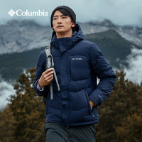 哥伦比亚 秋冬哥伦比亚男防水加厚金点保暖鹅绒羽绒服XE4306
