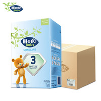 Hero Baby 原装进口 纸盒婴幼儿配方奶粉3段700g*3盒（1岁以上）