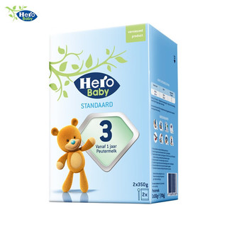 Hero Baby 原装进口 纸盒婴幼儿配方奶粉3段*3盒（1岁以上）