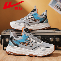 抖音超值购warrior回力男鞋冬季运动鞋男款专业减震跑步鞋百搭休闲