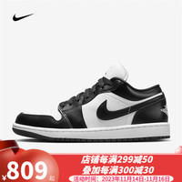NIKE 耐克 Air Jordan 1 Low 女子AJ1低帮熊猫防滑耐磨复古运动鞋 DC0774-101 37.5