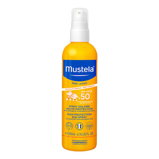 Mustela 妙思乐 有效期至24年6月)妙思乐防晒喷雾200ml