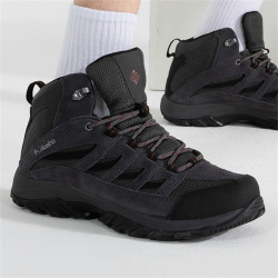 columbia哥伦比亚2023新款crestwood中帮户外鞋男鞋休闲耐磨登山越野